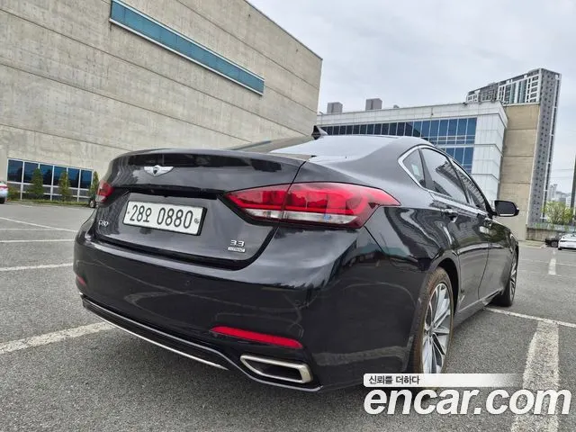 HYUNDAI GENESIS DH 2016 — 232 899 км, чёрный, Корея — под ключ — фото 4