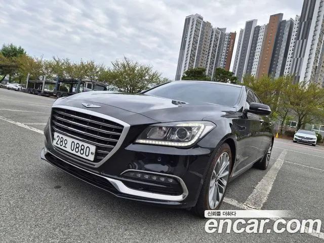 HYUNDAI GENESIS DH 2016 — 232 899 км, чёрный, Корея — под ключ — фото 8