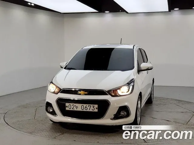CHEVROLET SPARK 2016 — 144 228 км, белый, Корея — под ключ — фото 3