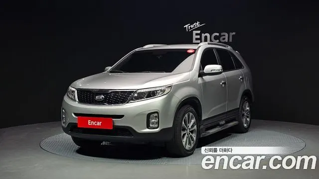 KIA SORENTO R 2013 — 121 125 км, серебристый, Корея — под ключ — фото 1