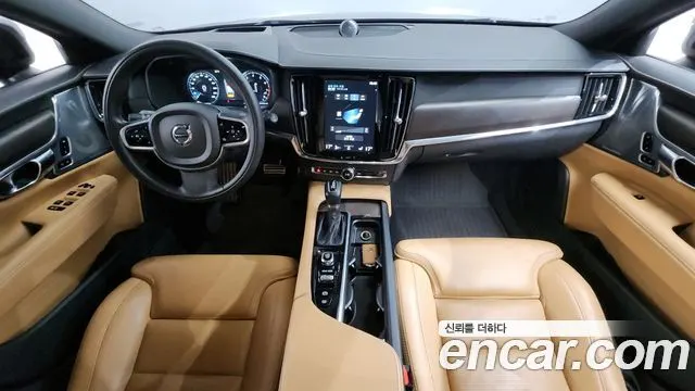 VOLVO V90 CROSS COUNTRY 2019 — 92 527 км, чёрный, Корея — под ключ — фото 7