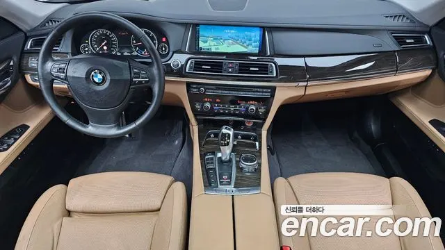 BMW 7 SERIES 2014 — 109 039 км, белый, Корея — под ключ — фото 7
