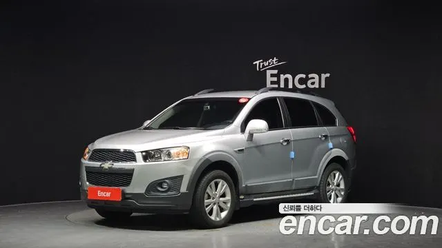 CHEVROLET CAPTIVA 2014 — 159 920 км, серебристый, Корея — под ключ — фото 1