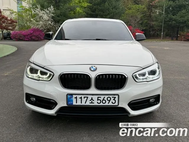 BMW 1 SERIES 2017 — 81 925 км, белый, Корея — под ключ — фото 11