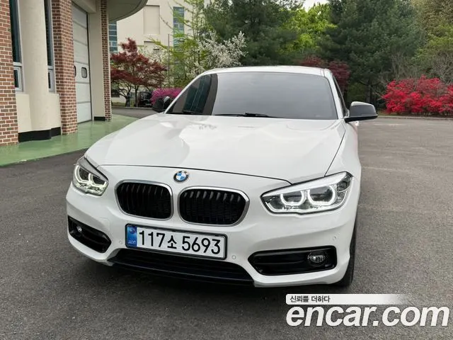 BMW 1 SERIES 2017 — 81 925 км, белый, Корея — под ключ — фото 3