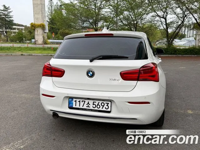 BMW 1 SERIES 2017 — 81 925 км, белый, Корея — под ключ — фото 6