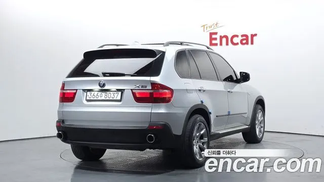 BMW X5 2007 — 222 086 км, серебристо-серый, Корея — под ключ — фото 2