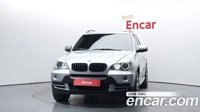 BMW X5 2007 — 222 086 км, серебристо-серый, Корея — под ключ — фото 3