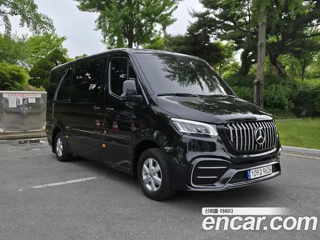 MERCEDES-BENZ SPRINTER 2022 — 33 055 км, чёрный, Корея — под ключ — фото 2