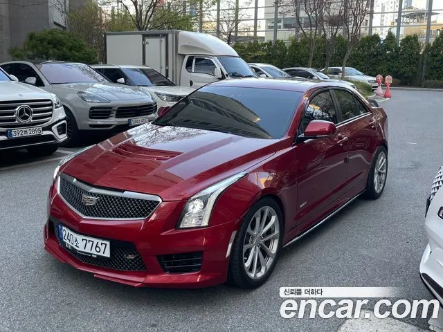 CADILLAC ATS-V 2016 — 68 900 км, Корея — под ключ — фото 1