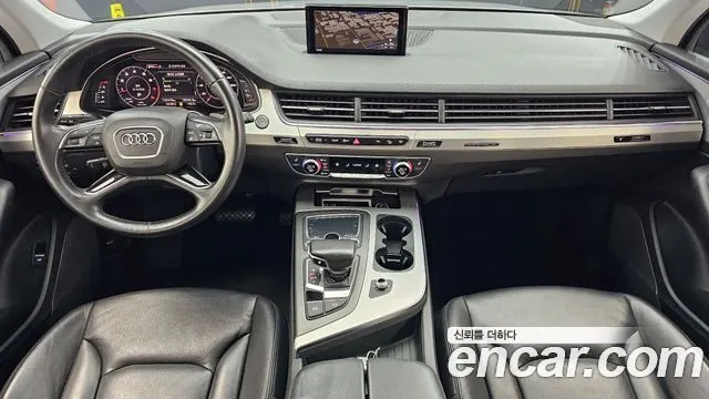 AUDI Q7 2019 — 135 376 км, серебристо-серый, Корея — под ключ — фото 7