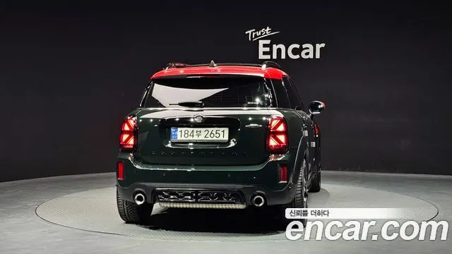 MINI COOPER S COUNTRYMAN 2023 — 44 844 км, тёмно-зелёный, Корея — под ключ — фото 4