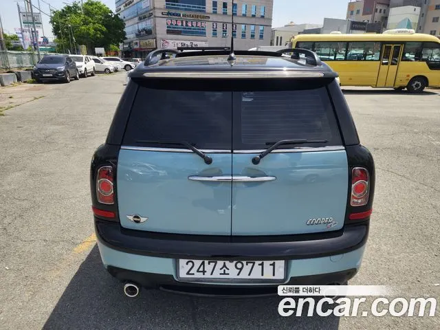 MINI COOPER CLUBMAN 2014 — 137 225 км, голубой, Корея — под ключ — фото 4