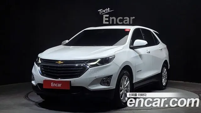 CHEVROLET EQUINOX 2018 — 151 868 км, белый, Корея — под ключ — фото 1