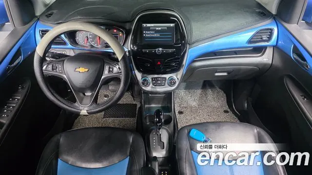 CHEVROLET SPARK 2016 — 74 694 км, синий, Корея — под ключ — фото 7