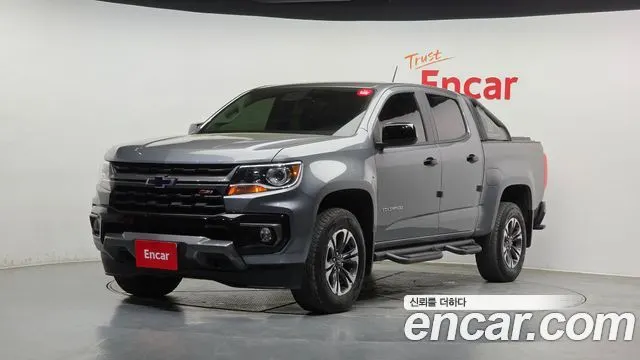 CHEVROLET REAL NEW COLORADO 2021 — 31 729 км, серый, Корея — под ключ — фото 1