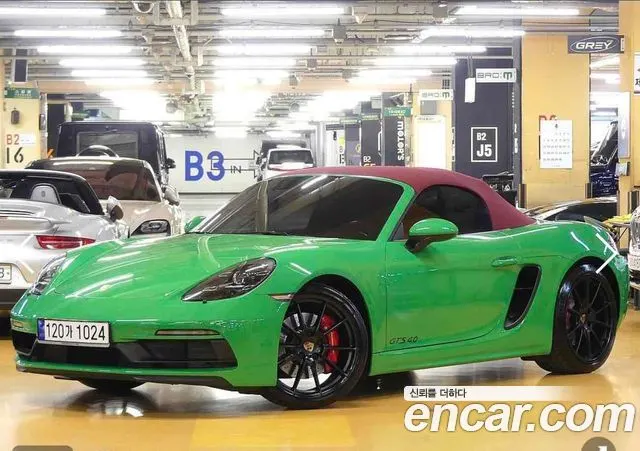 PORSCHE 718 BOXSTER — из Кореи под ключ