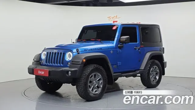 JEEP WRANGLER 2016 — 146 180 км, синий, Корея — под ключ — фото 1