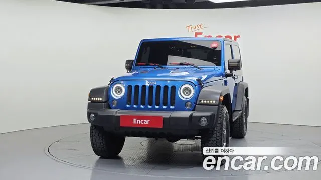 JEEP WRANGLER 2016 — 146 180 км, синий, Корея — под ключ — фото 3