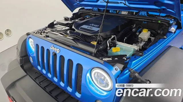JEEP WRANGLER 2016 — 146 180 км, синий, Корея — под ключ — фото 6