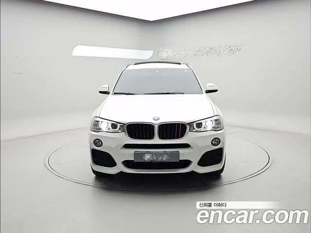BMW X3 2016 — 99 778 км, белый, Корея — под ключ — фото 2