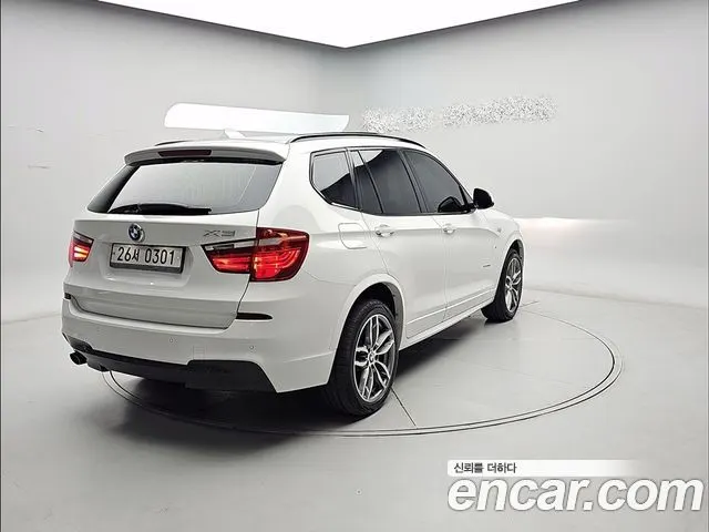BMW X3 2016 — 99 778 км, белый, Корея — под ключ — фото 4