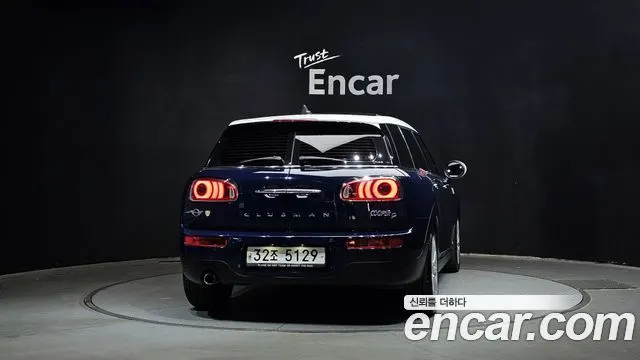 MINI COOPER D CLUBMAN 2018 — 69 798 км, синий, Корея — под ключ — фото 4