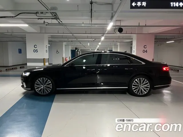 AUDI A8 2020 — 39 400 км, чёрный, Корея — под ключ — фото 6