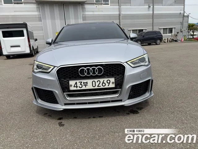 AUDI A3 2015 — 124 739 км, серебристый, Корея — под ключ — фото 3
