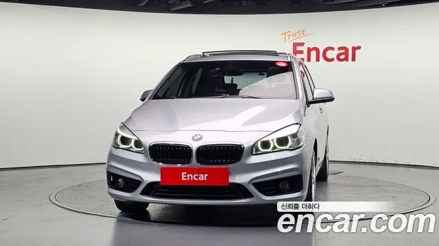 BMW 2 SERIES ACTIVE TOURER 2015 — 132 750 км, серебристо-серый, Корея — под ключ — фото 3