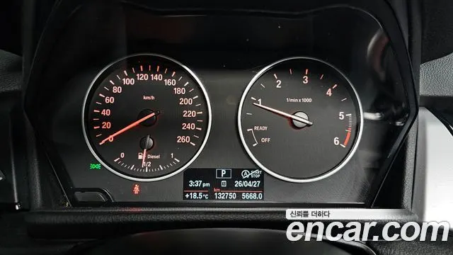 BMW 2 SERIES ACTIVE TOURER 2015 — 132 750 км, серебристо-серый, Корея — под ключ — фото 8