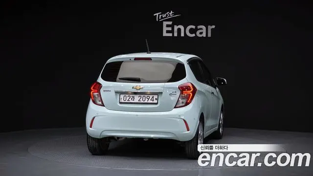 CHEVROLET SPARK 2017 — 115 943 км, голубой, Корея — под ключ — фото 4