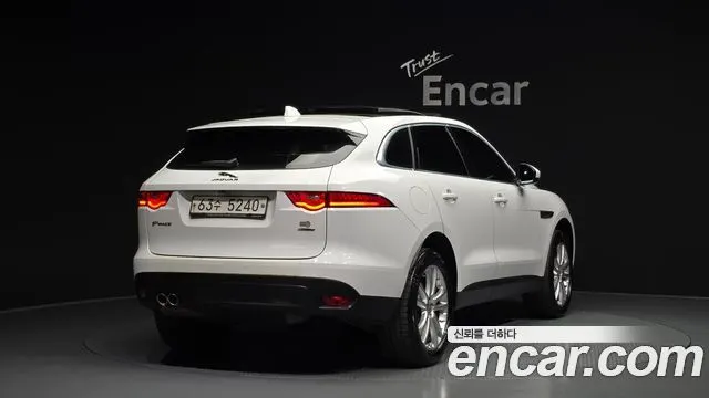 JAGUAR F-PACE 2018 — 162 247 км, белый, Корея — под ключ — фото 2