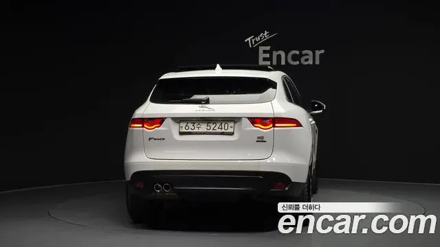 JAGUAR F-PACE 2018 — 162 247 км, белый, Корея — под ключ — фото 4