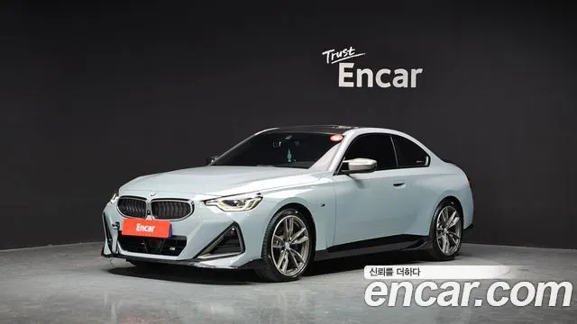 BMW 2 SERIES 2022 — 45 080 км, светло-серебристый, Корея — под ключ — фото 1