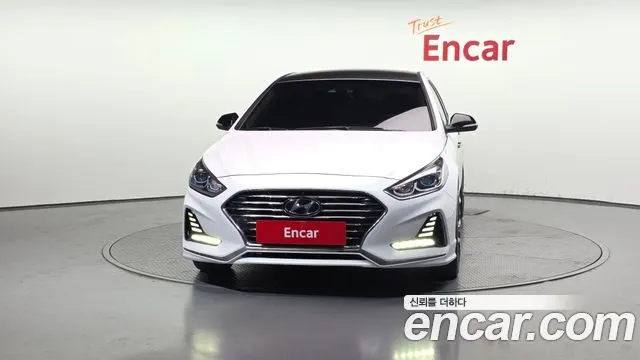 HYUNDAI SONATA HYBRID 2019 — 221 969 км, белый, Корея — под ключ — фото 3