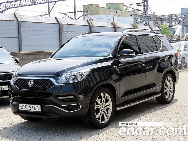KGM G4 REXTON 2019 — 178 194 км, чёрный, Корея — под ключ — фото 2