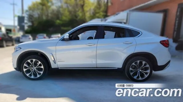 BMW X6 2018 — 70 000 км, белый, Корея — под ключ — фото 3