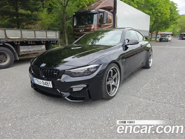 BMW M4 2020 — 95 820 км, жёлтый, Корея — под ключ — фото 1