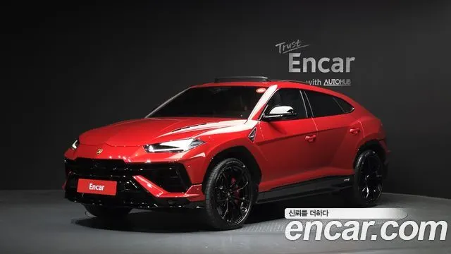 LAMBORGHINI URUS 2024 — 1 578 км, красный, Корея — под ключ — фото 12