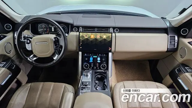 LAND ROVER RANGE ROVER (4 ПОК.) 2015 — 116 877 км, белый, Корея — под ключ — фото 7