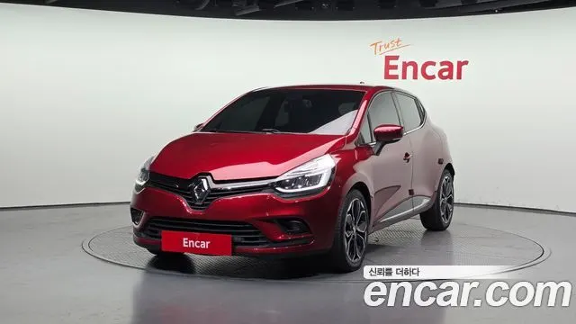 RENAULT KOREA CLIO 2018 — 145 120 км, красный, Корея — под ключ — фото 1