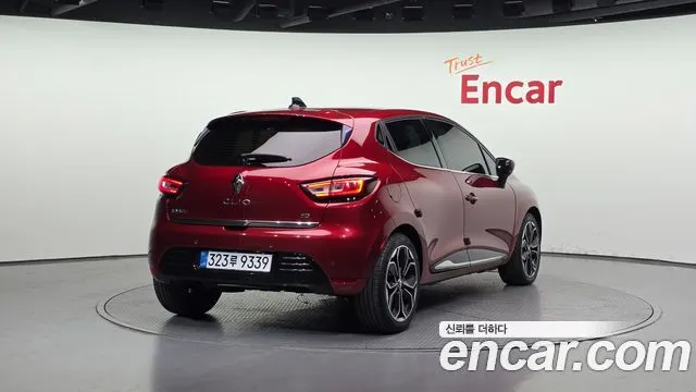 RENAULT KOREA CLIO 2018 — 145 120 км, красный, Корея — под ключ — фото 2