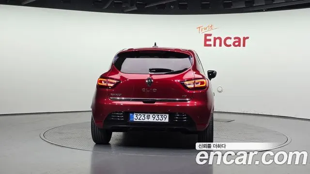 RENAULT KOREA CLIO 2018 — 145 120 км, красный, Корея — под ключ — фото 4