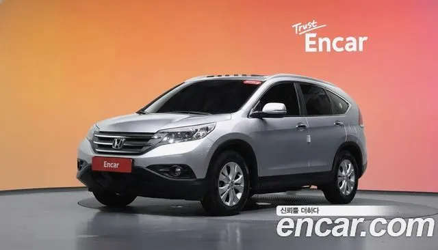 HONDA NEW CR-V 2014 — 103 614 км, серебристо-серый, Корея — под ключ — фото 2
