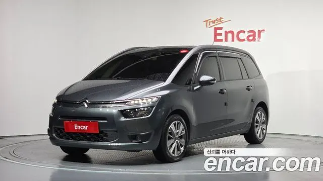 CITROEN GRAND C4 PICASSO 2015 — 96 868 км, серый, Корея — под ключ — фото 1