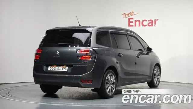 CITROEN GRAND C4 PICASSO 2015 — 96 868 км, серый, Корея — под ключ — фото 2