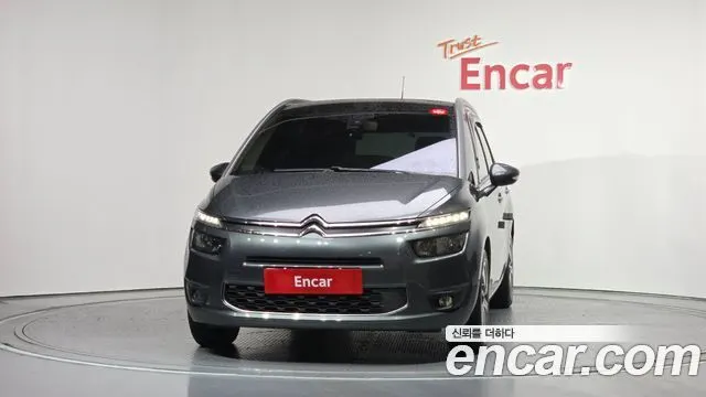 CITROEN GRAND C4 PICASSO 2015 — 96 868 км, серый, Корея — под ключ — фото 3