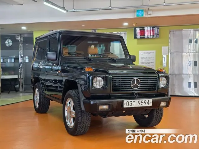 MERCEDES-BENZ G-CLASS W463 1991 — 150 000 км, тёмно-зелёный, Корея — под ключ — фото 1