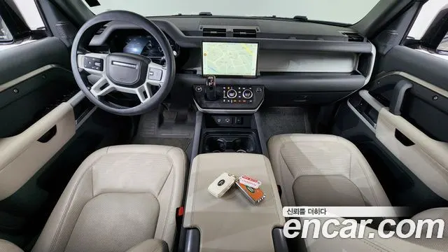 LAND ROVER DEFENDER 2023 — 57 407 км, белый-перламутр, Корея — под ключ — фото 7